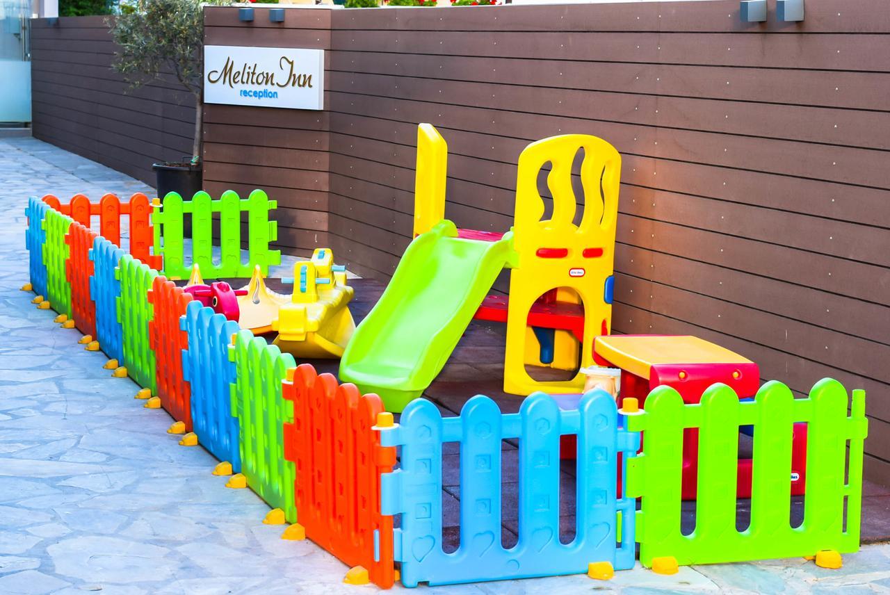 Meliton Inn Hotel & Suites By The Beach Neos Marmaras Ngoại thất bức ảnh