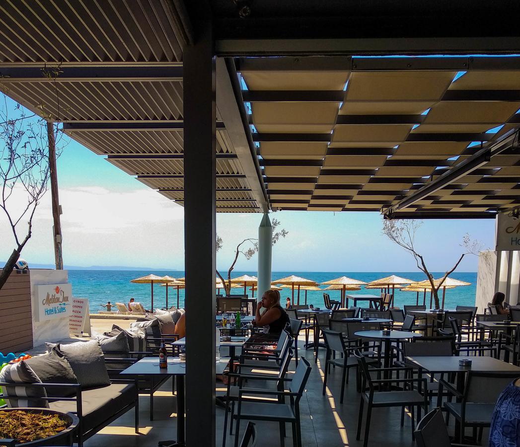 Meliton Inn Hotel & Suites By The Beach Neos Marmaras Ngoại thất bức ảnh