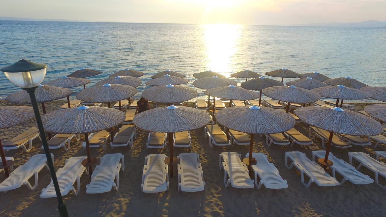 Meliton Inn Hotel & Suites By The Beach Neos Marmaras Ngoại thất bức ảnh